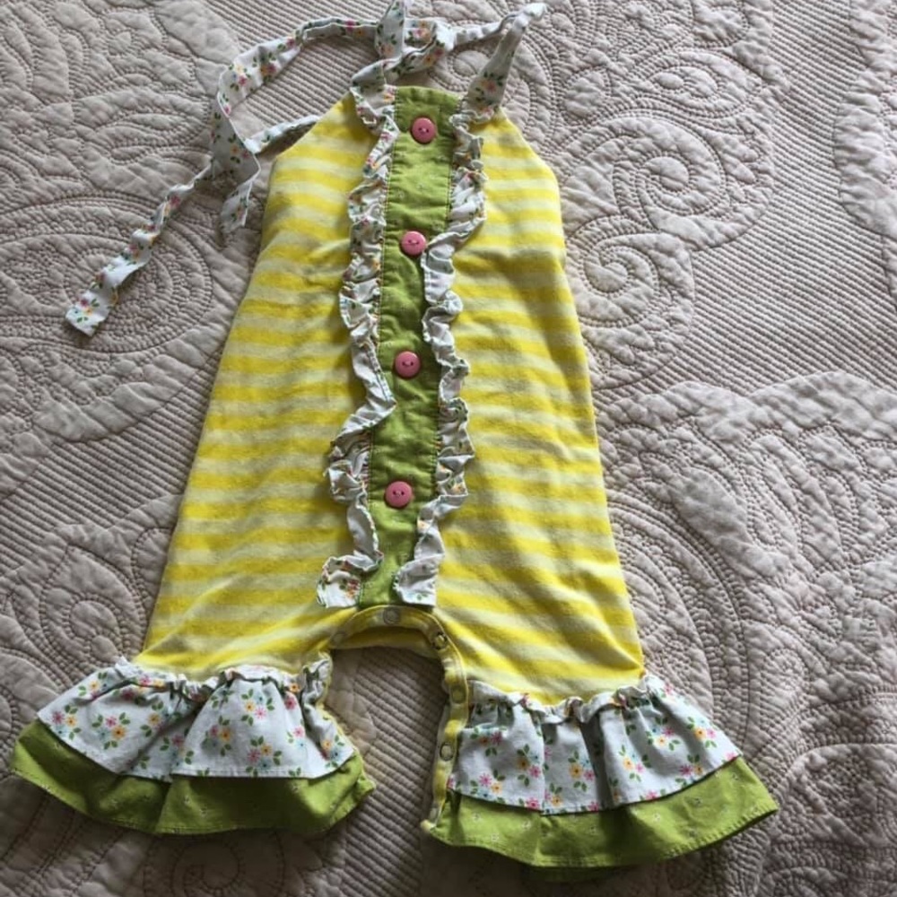RRR 12 Month Yellow Romper